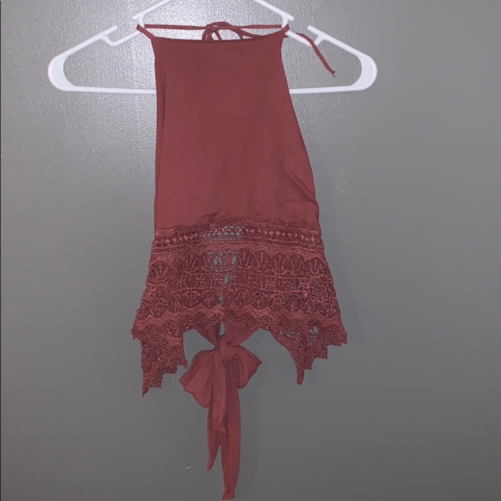 American Eagle Backless crop top